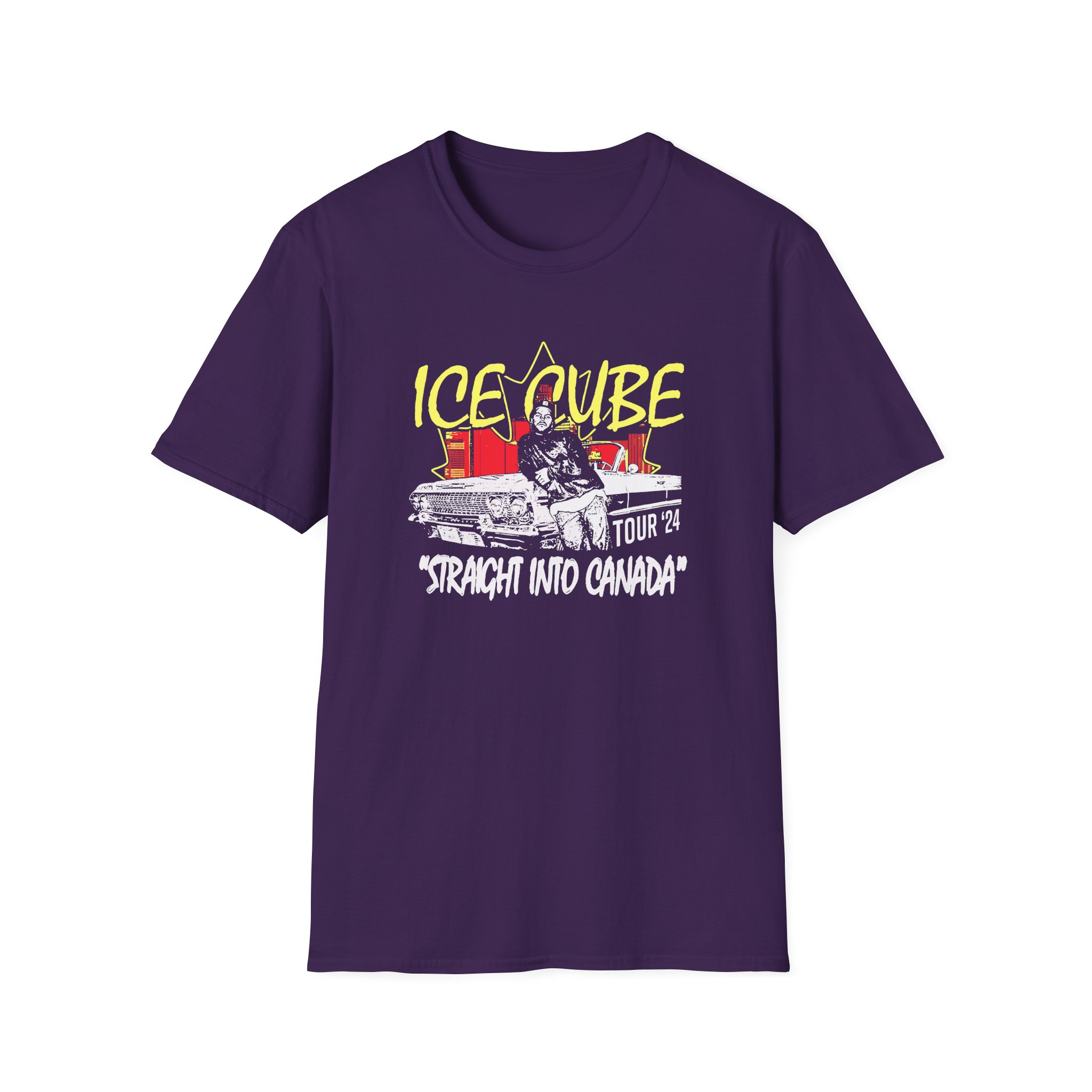 Ice Cube Impala Canada Unisex Softstyle T-Shirt - Image 21
