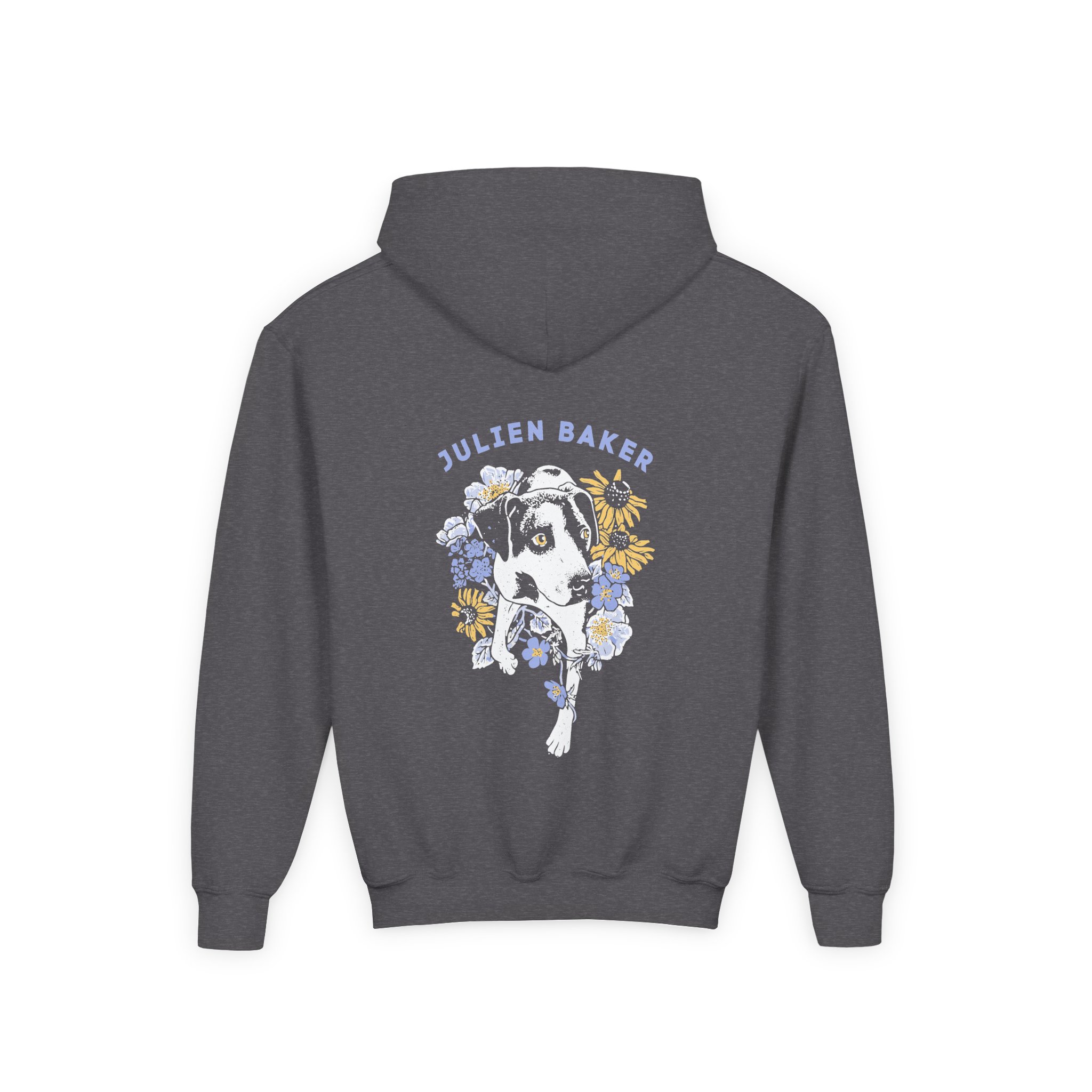 Julien Baker Youth Heavy Blend Hooded Sweatshirt - Image 8