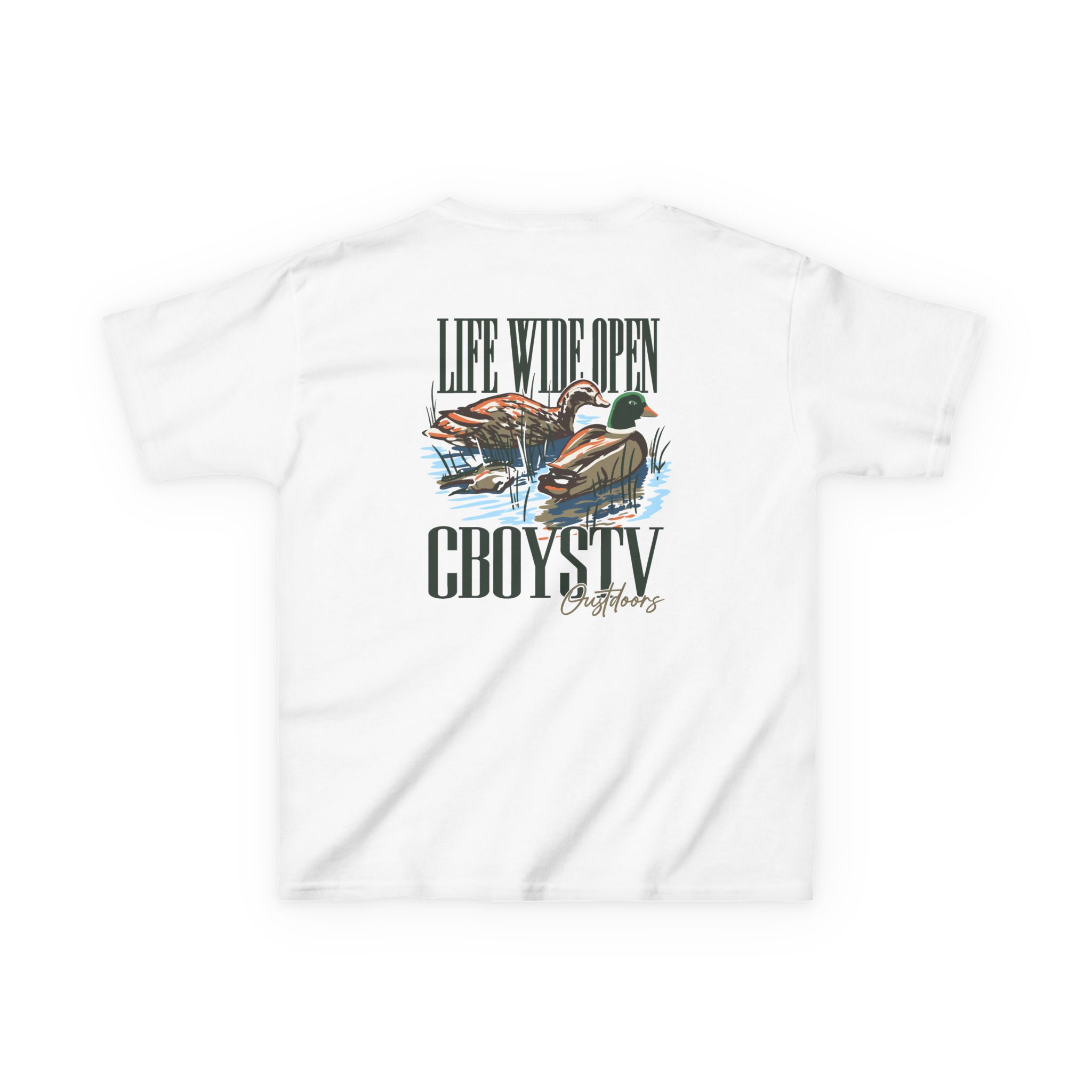 Kids Cboystv Mallard Heavy Cotton™ Tee - Image 2