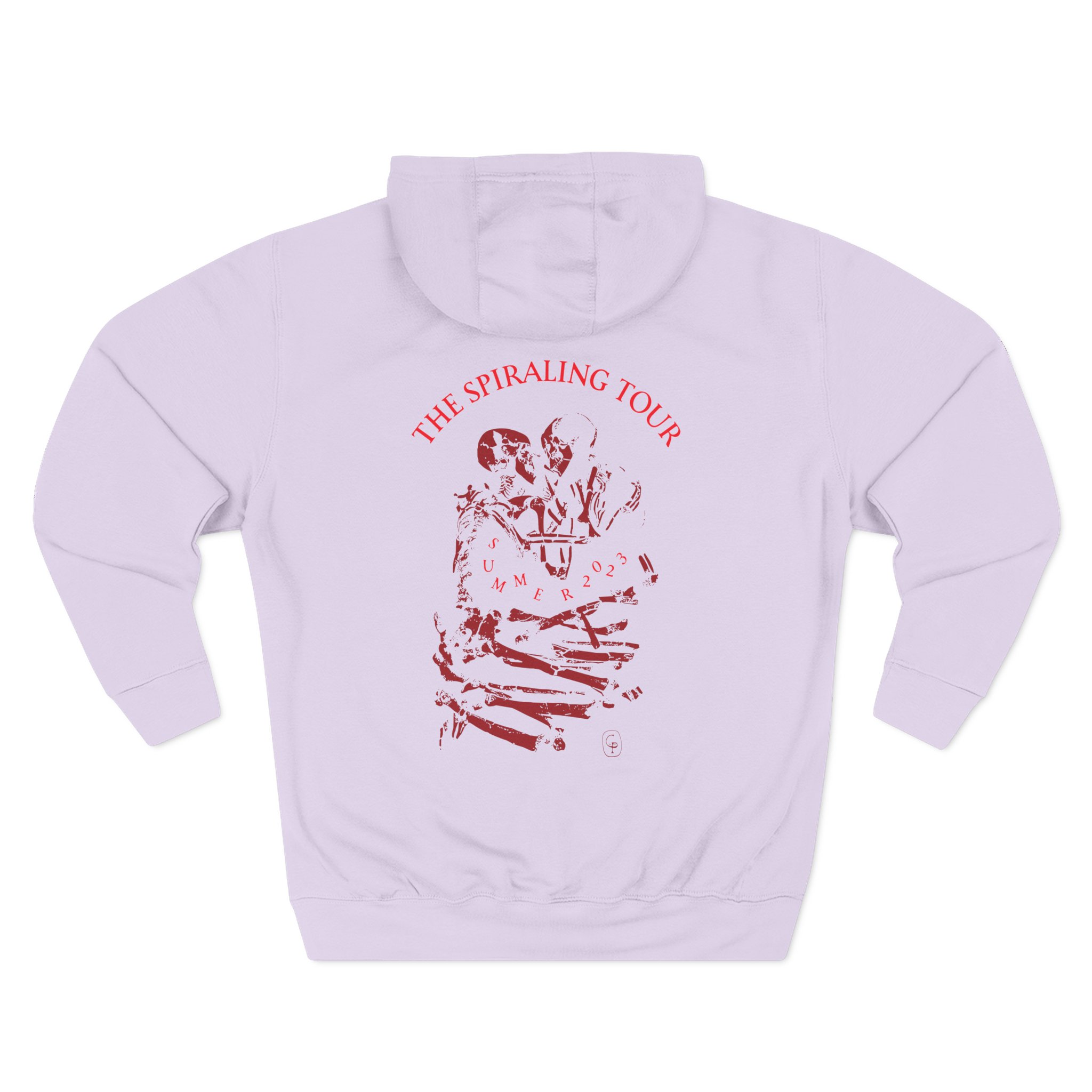 Caroline Polachek Volcano Spiraling Tour Three-Panel Fleece Hoodie - Image 12