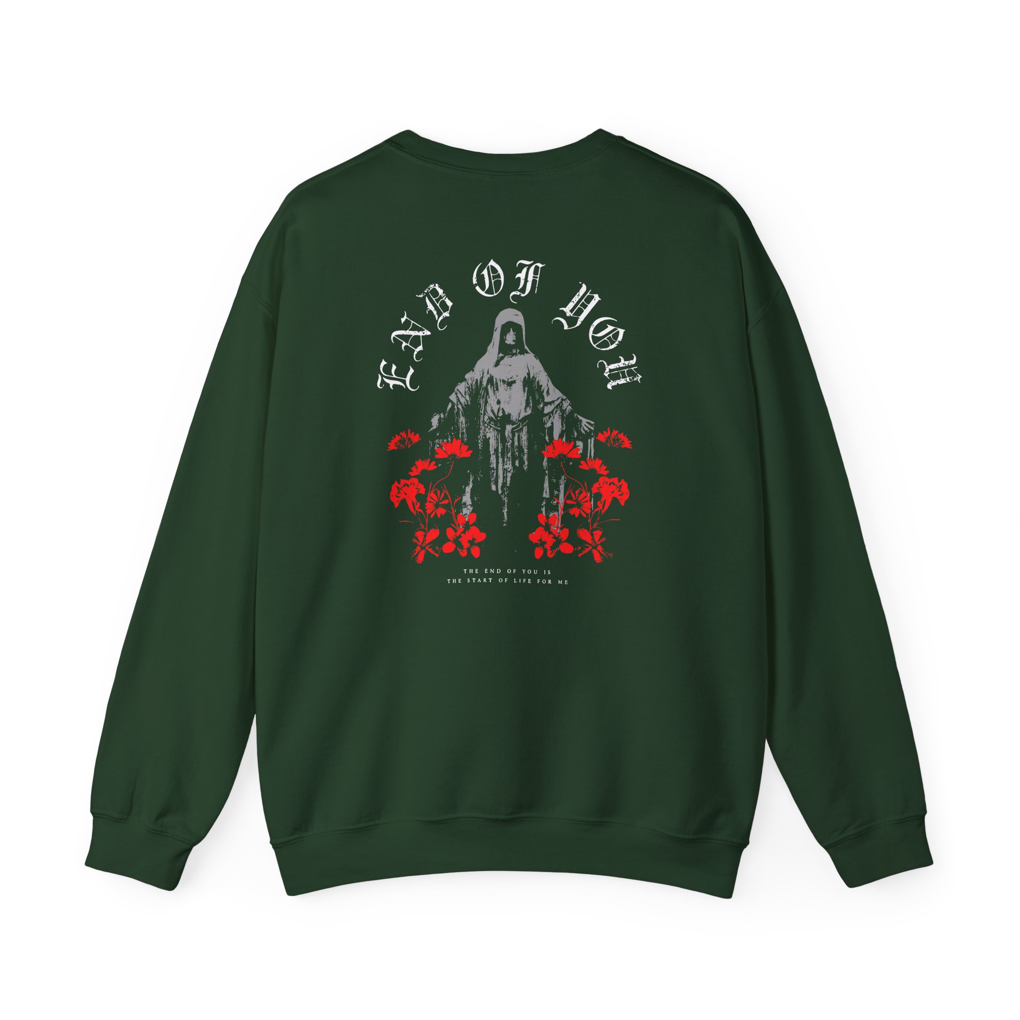 Poppy End of You Unisex Heavy Blend™ Crewneck Sweatshirt - Image 6