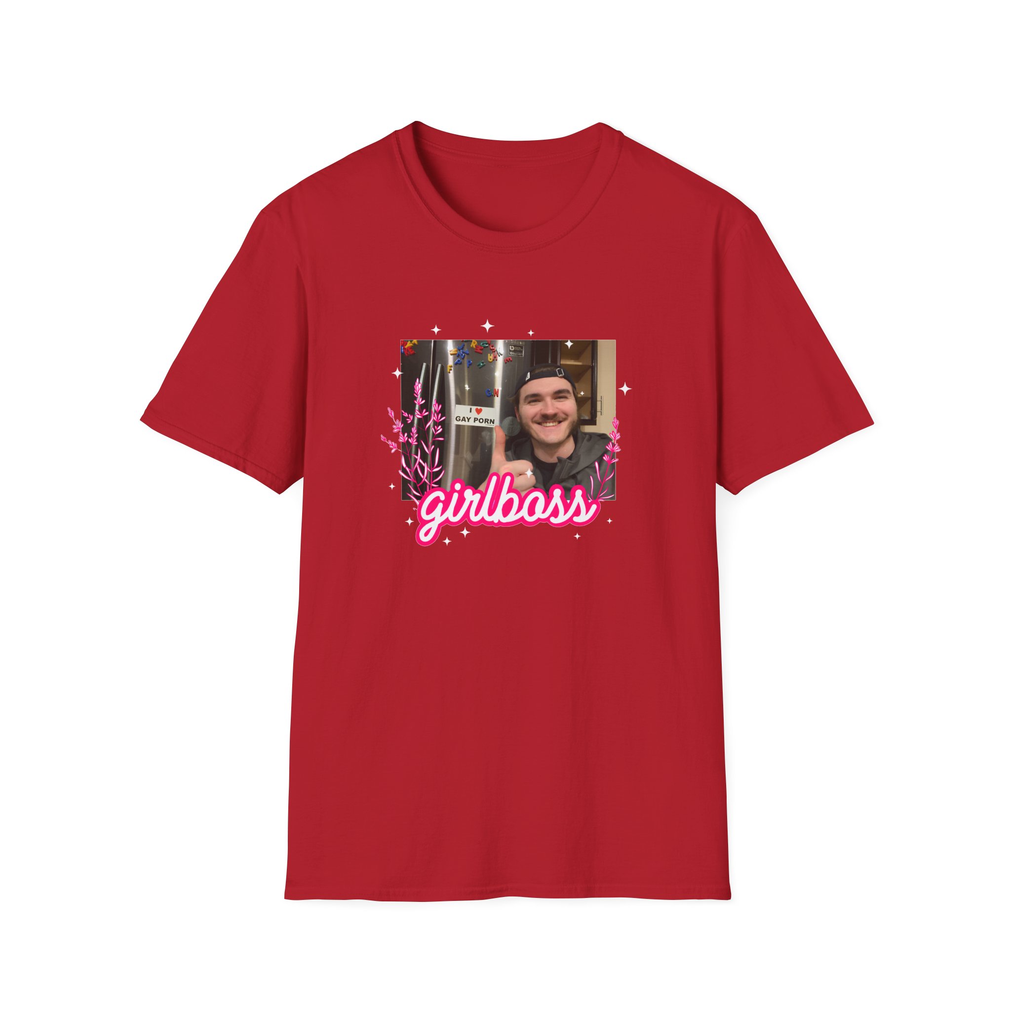 Jschlatt Girlboss Unisex Softstyle T-Shirt - Image 25