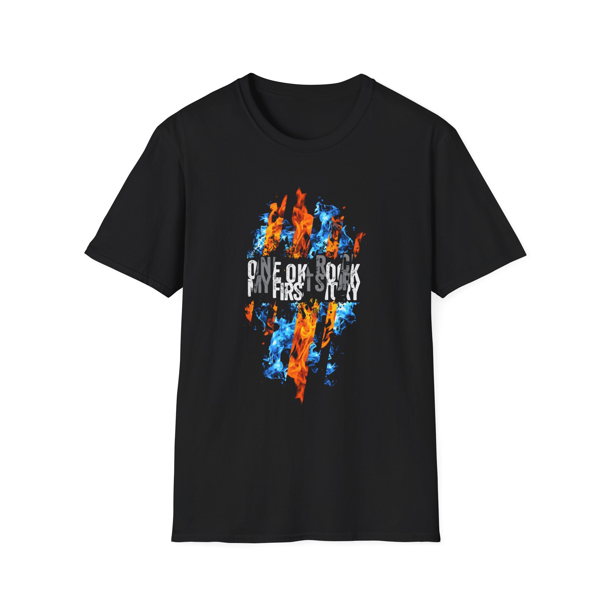 One Ok Rock vs My First Story Unisex Softstyle T-Shirt