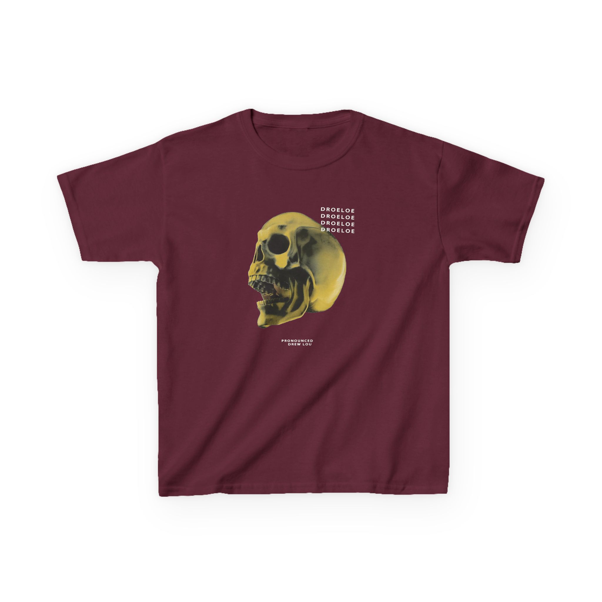 Kids Deadbeats Gold Skull Heavy Cotton™ Tee - Image 3