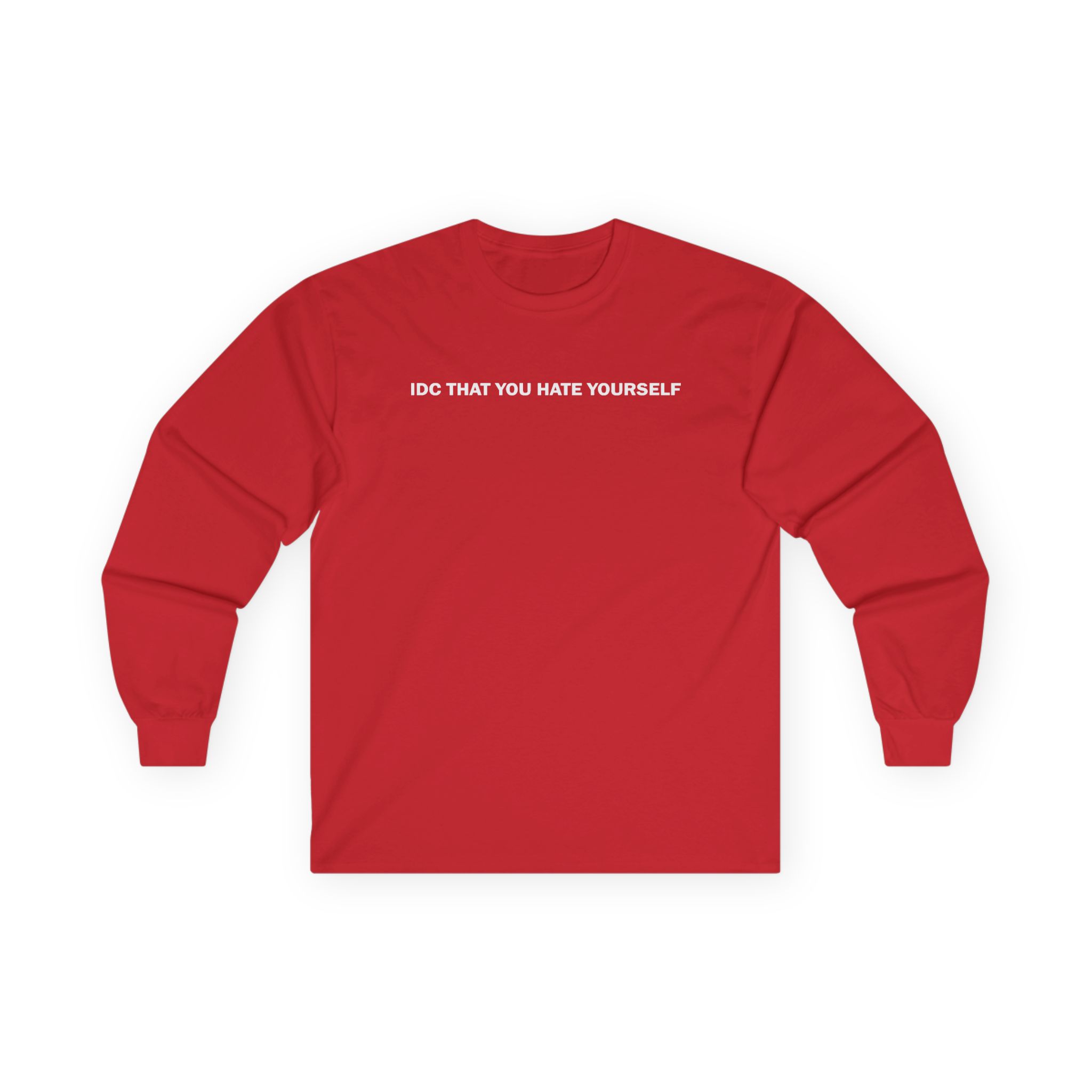 Knocked Loose Hate Yourself Unisex Ultra Cotton Long Sleeve Tee - Image 17