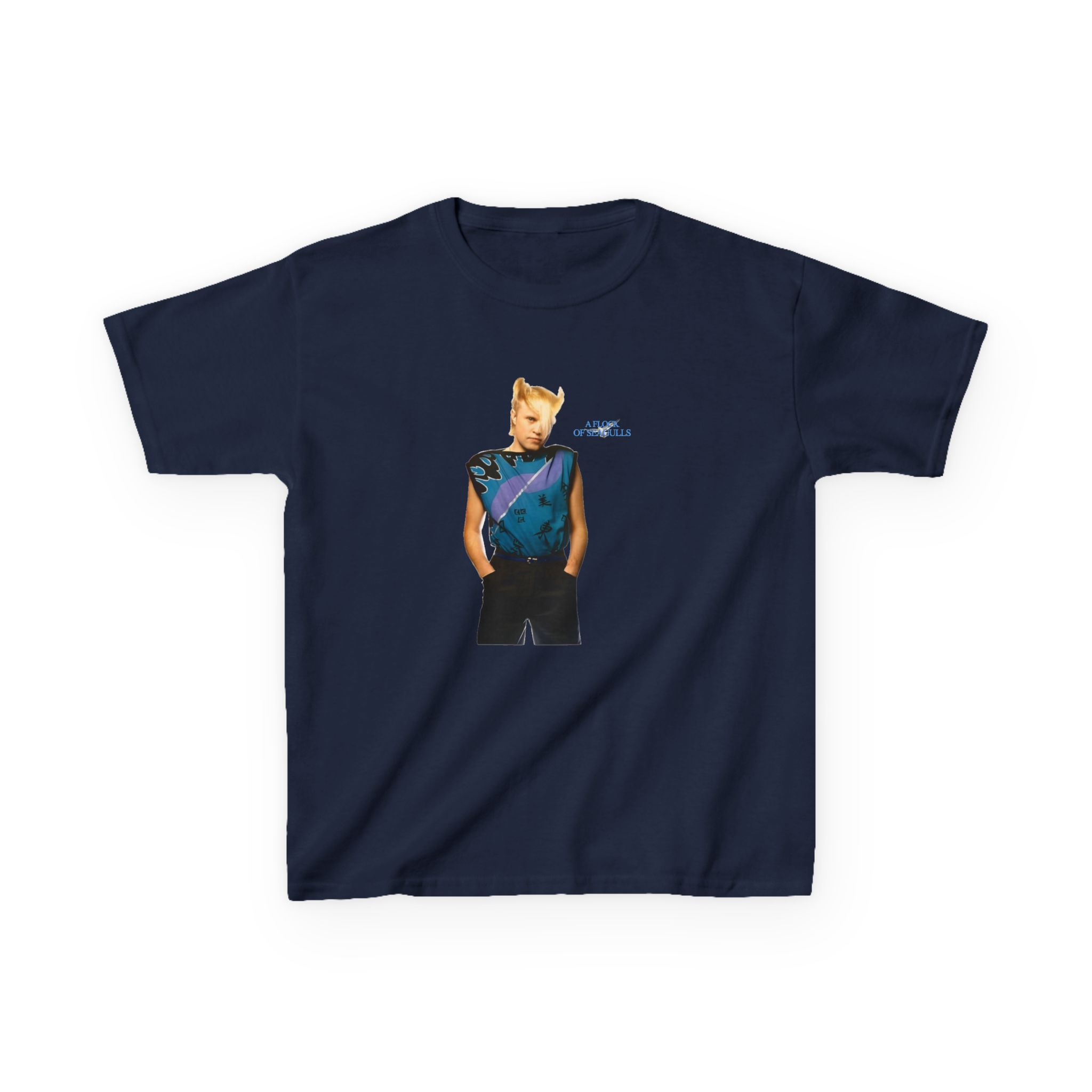 A Flock of Seagulls Mike Score Kids Heavy Cotton™ Tee - Image 7