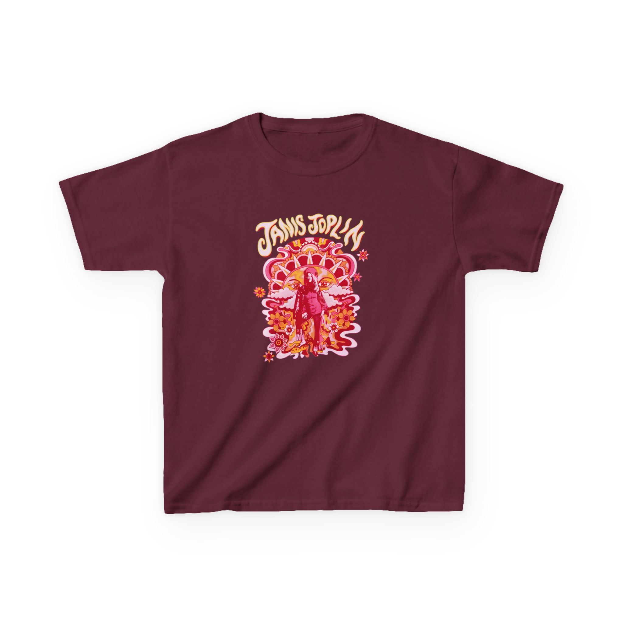 Janis Joplin Groovy Kids Heavy Cotton™ Tee - Image 3