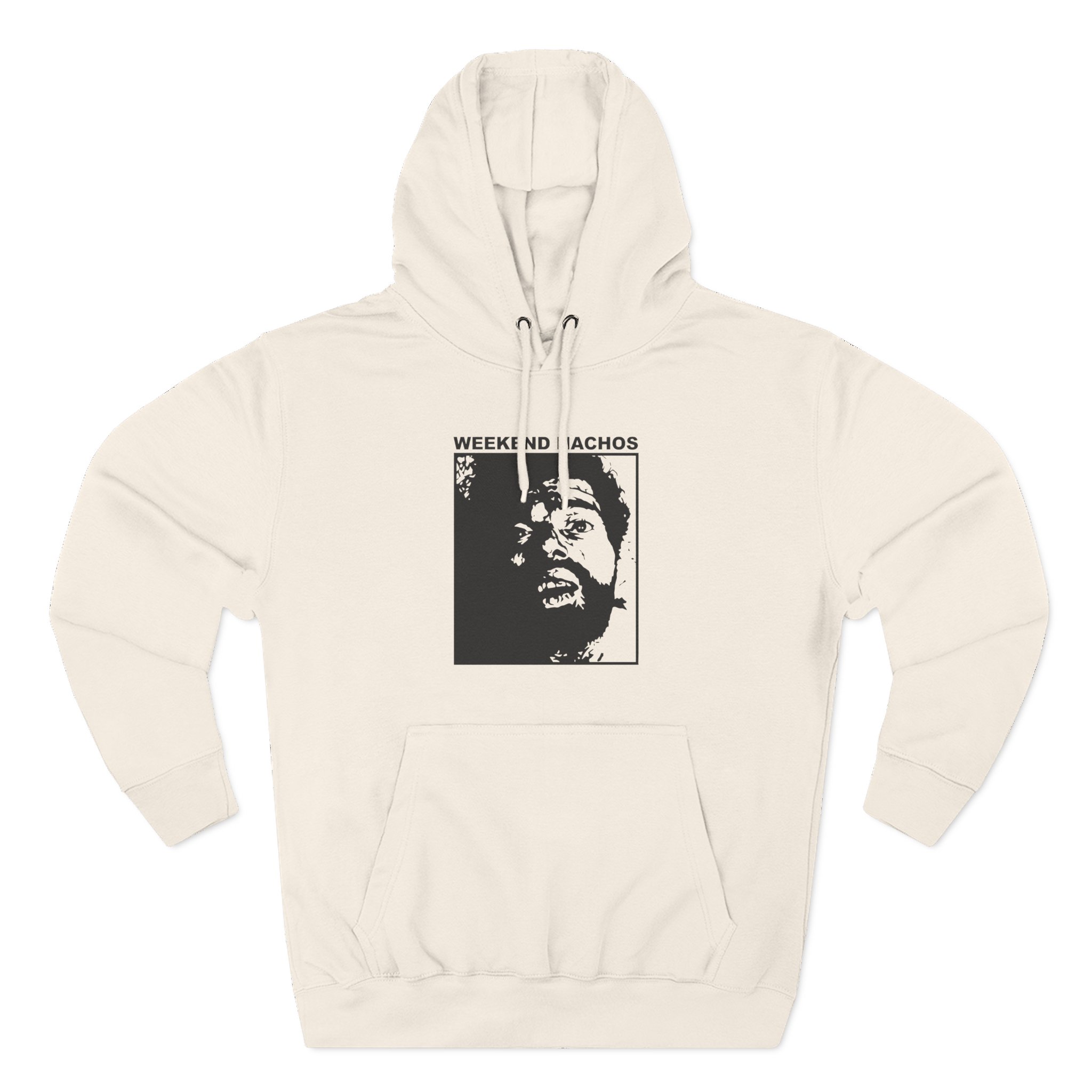 Weekend Nachos Three-Panel Fleece Hoodie - Image 5