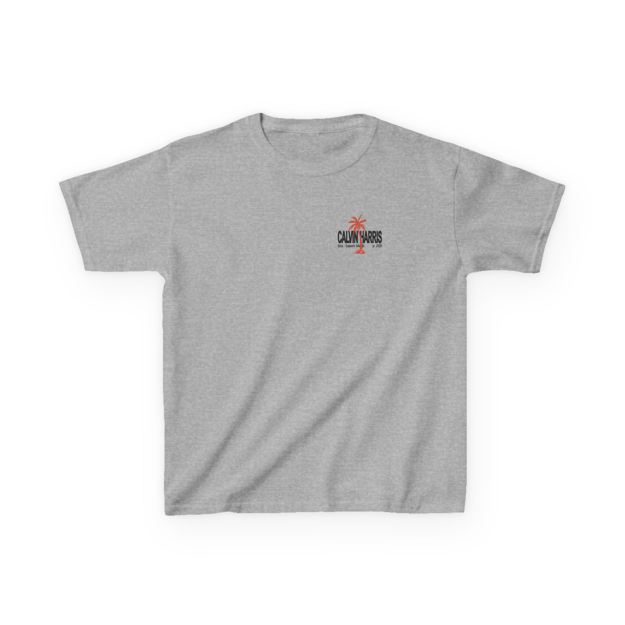 Kids Calvin Harris Ecru Palm Heavy Cotton™ Tee - Image 7