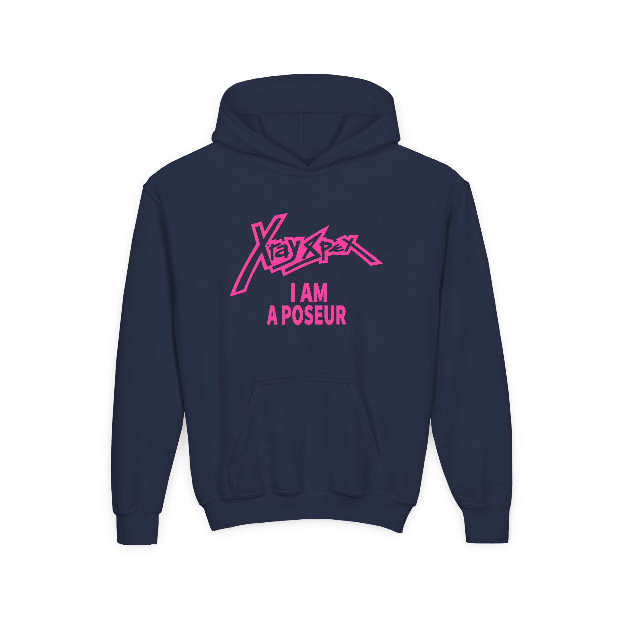 X-ray Spex I Am Aposeur Youth Heavy Blend Hooded Sweatshirt - Image 13