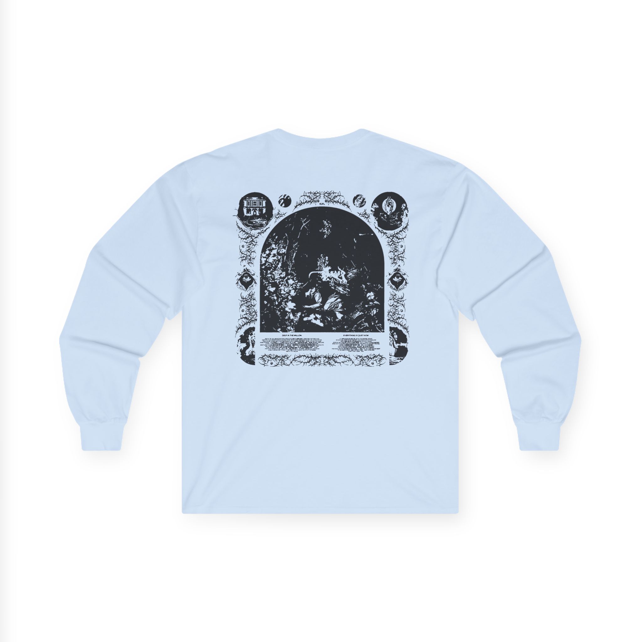 Knocked Loose Quiet Now Unisex Ultra Cotton Long Sleeve Tee - Image 8