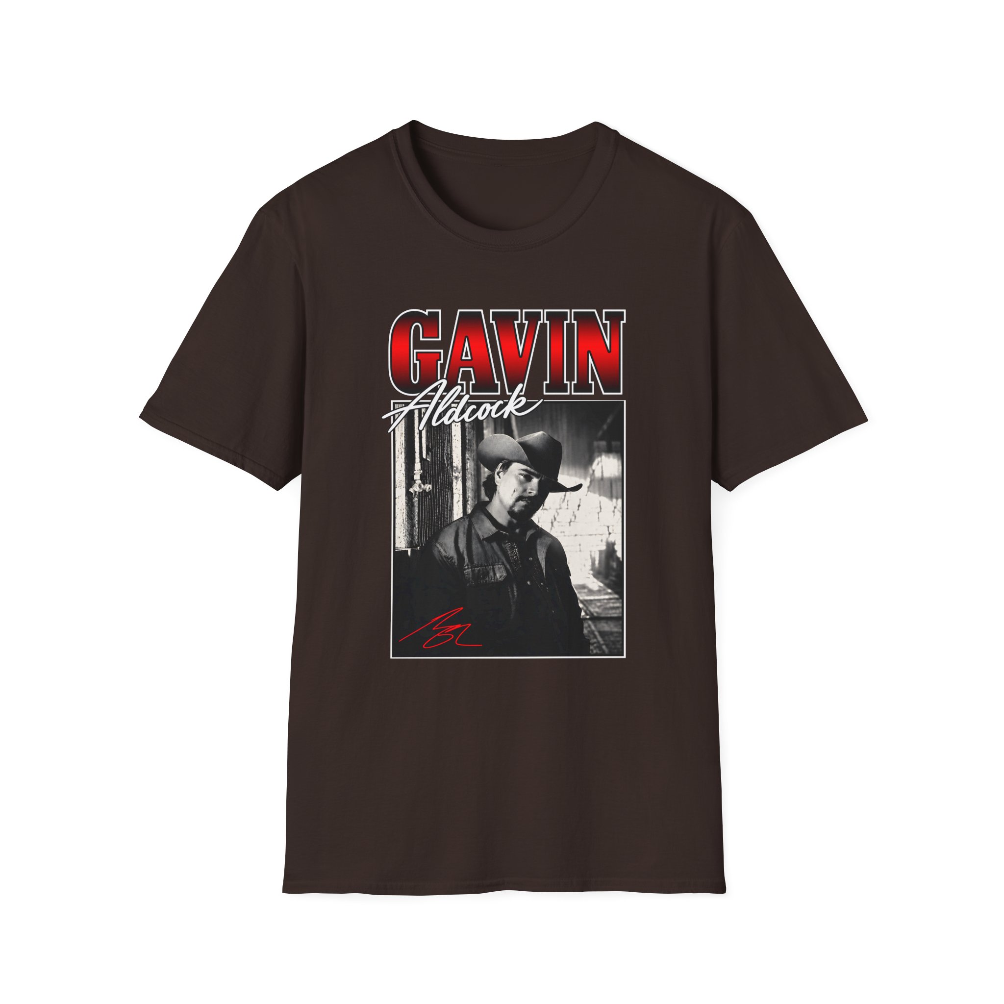 Gavin Adcock Signature Unisex Softstyle T-Shirt - Image 5
