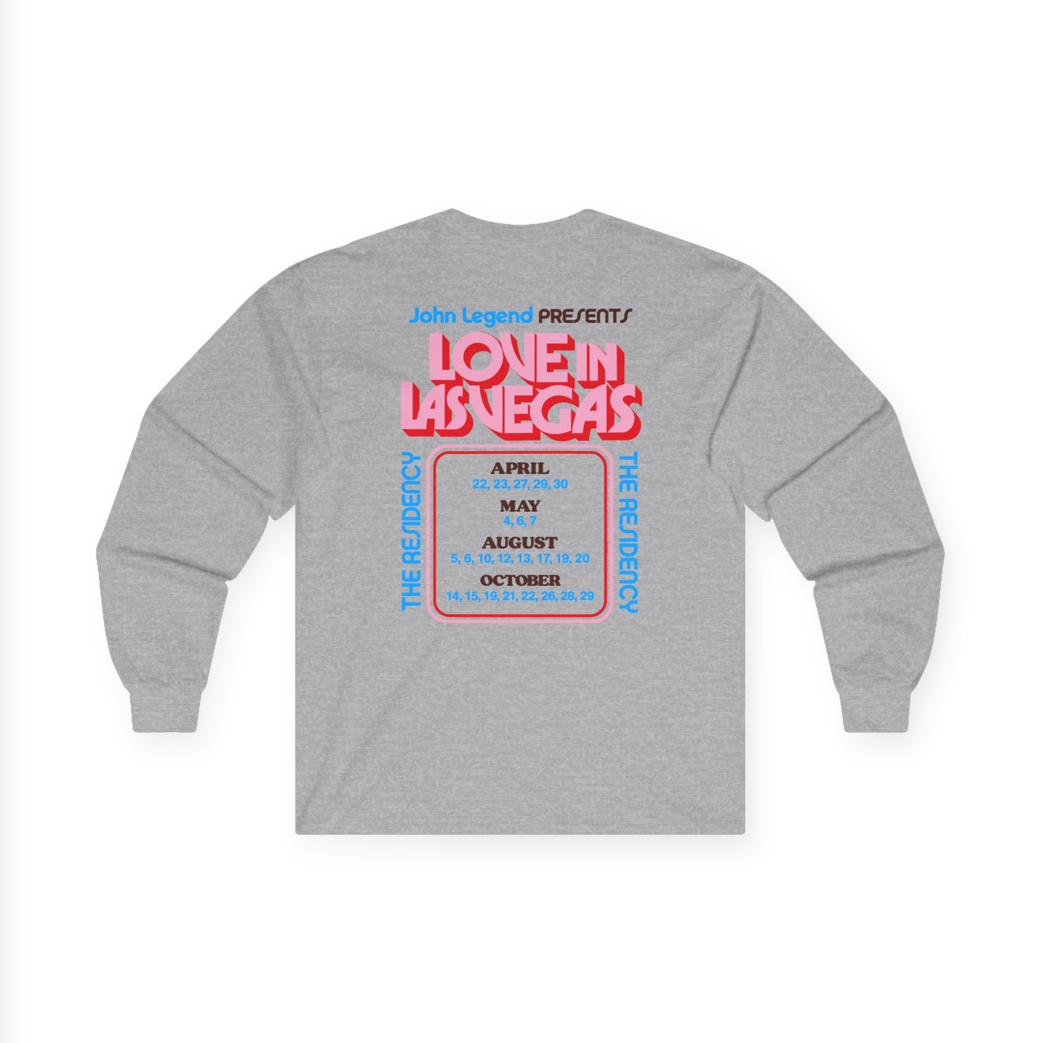 John Legend Love In Las Vegas Unisex Ultra Cotton Long Sleeve Tee - Image 8