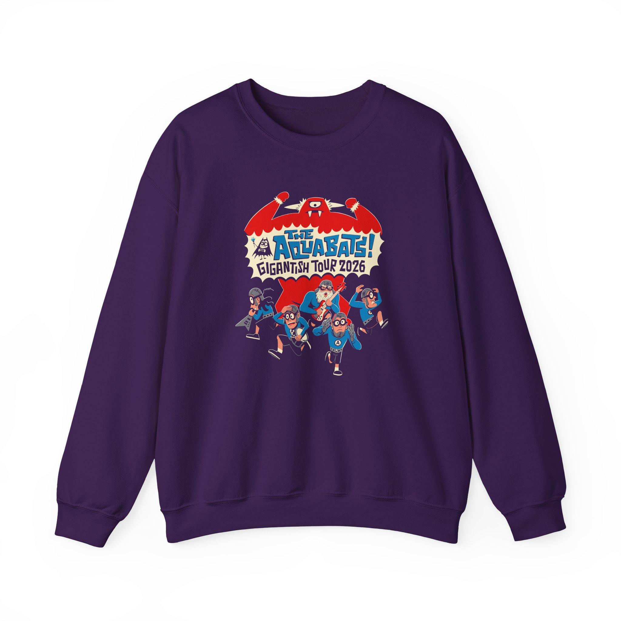 The Aquabats Gigantish Unisex Heavy Blend™ Crewneck Sweatshirt - Image 11