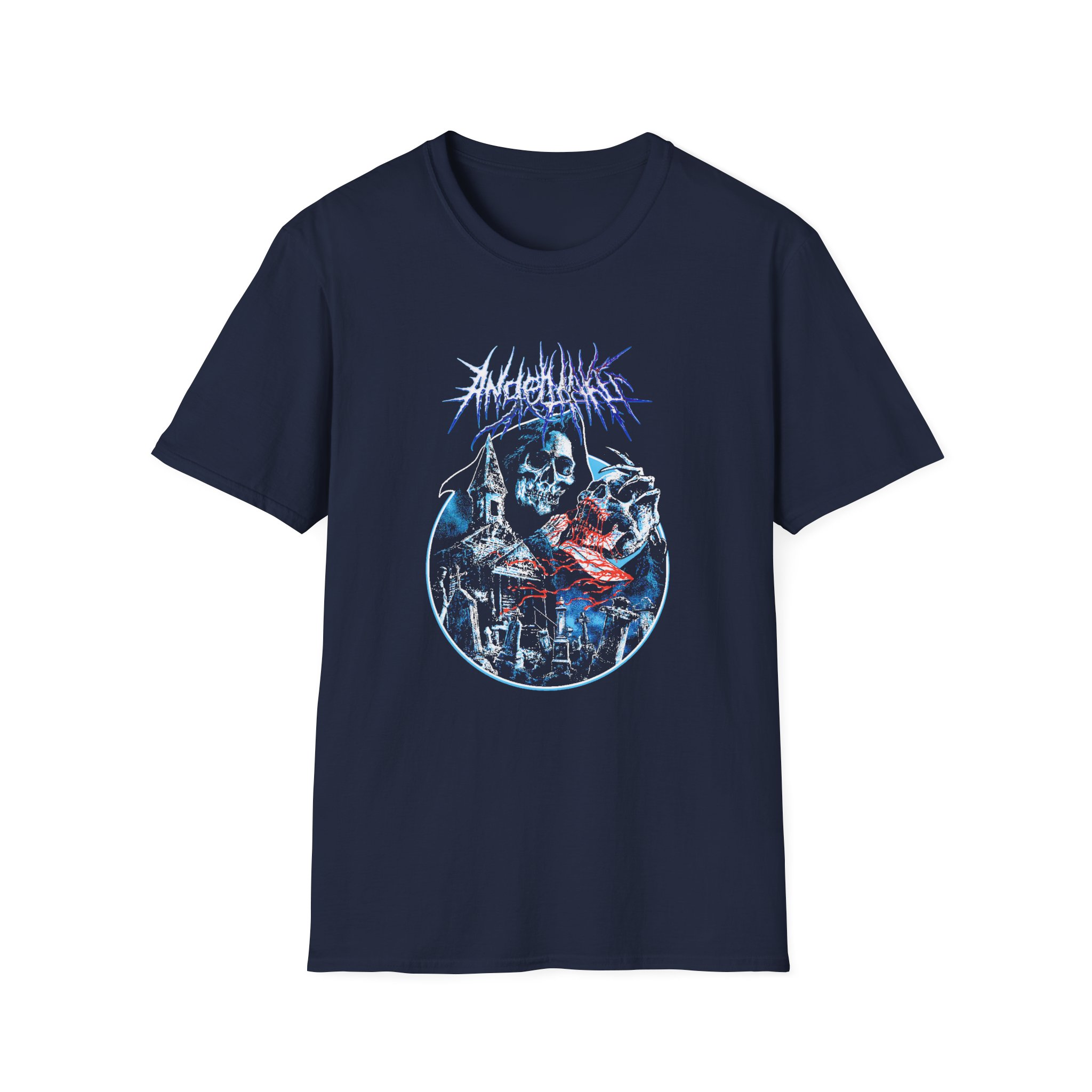 Angelmaker Angel Of Death Unisex Softstyle T-Shirt - Image 5