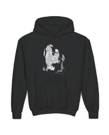 AG Petal Portrait Youth Heavy Blend Hooded Sweatshirt