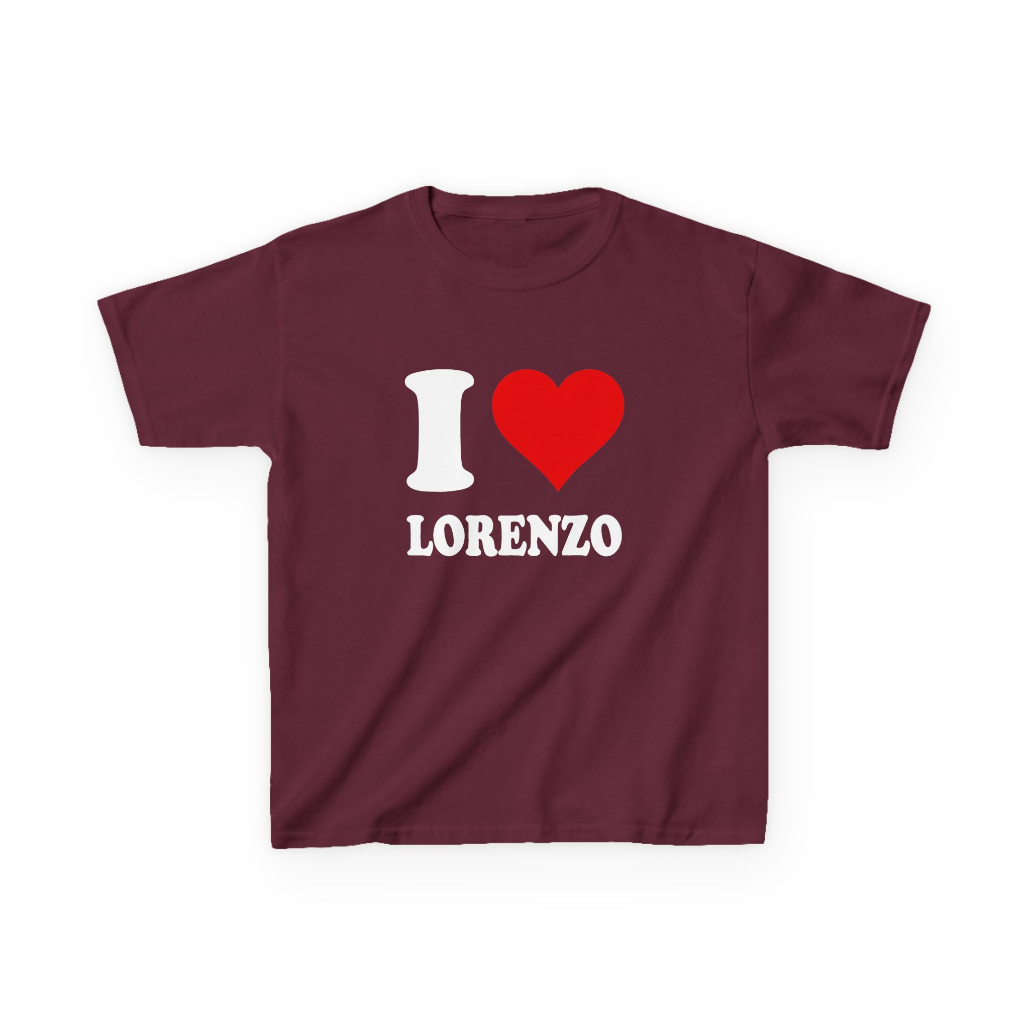 Kids Chris Lorenzo I Love Heavy Cotton™ Tee - Image 3