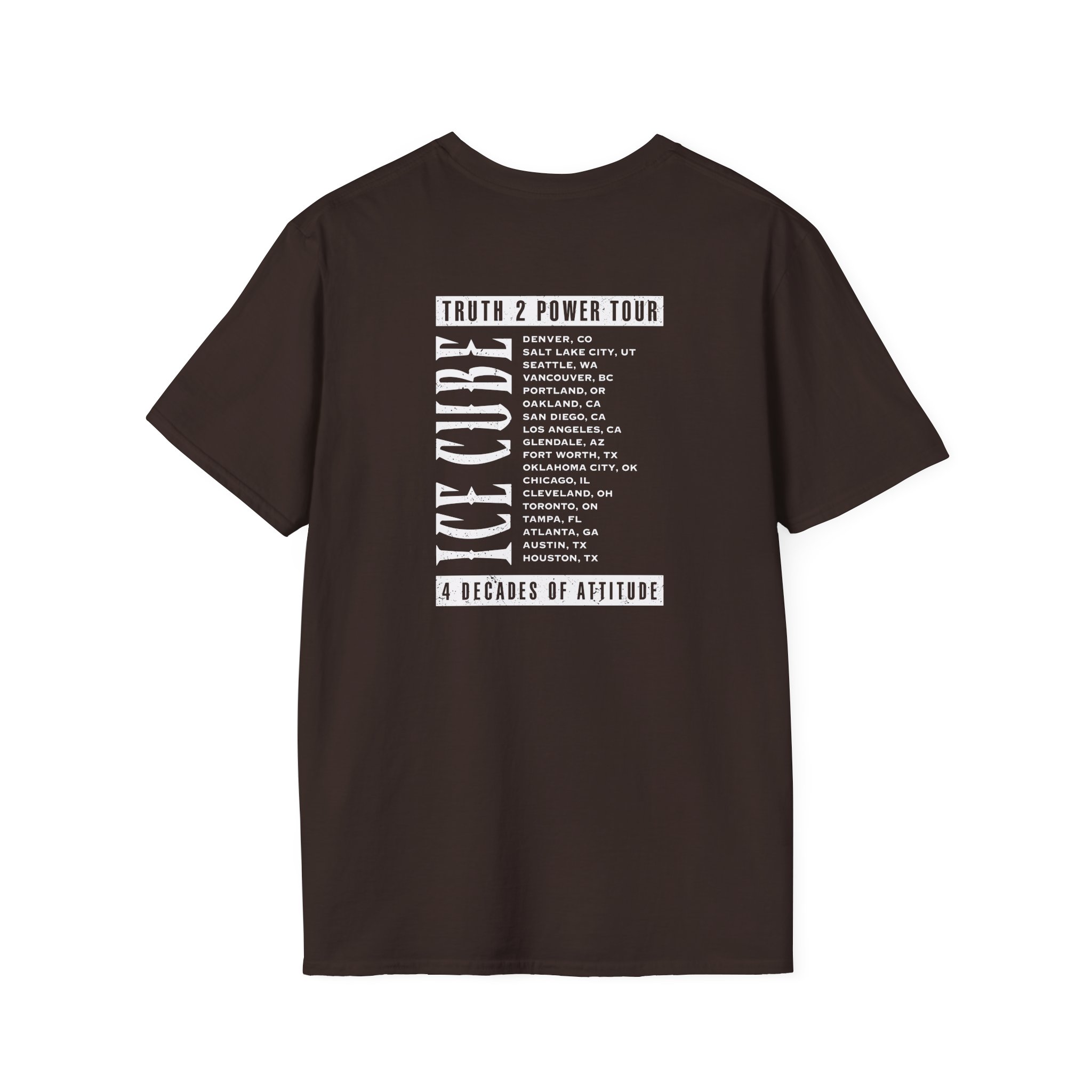 Ice Cube Truth 2 Power Unisex Softstyle T-Shirt - Image 4