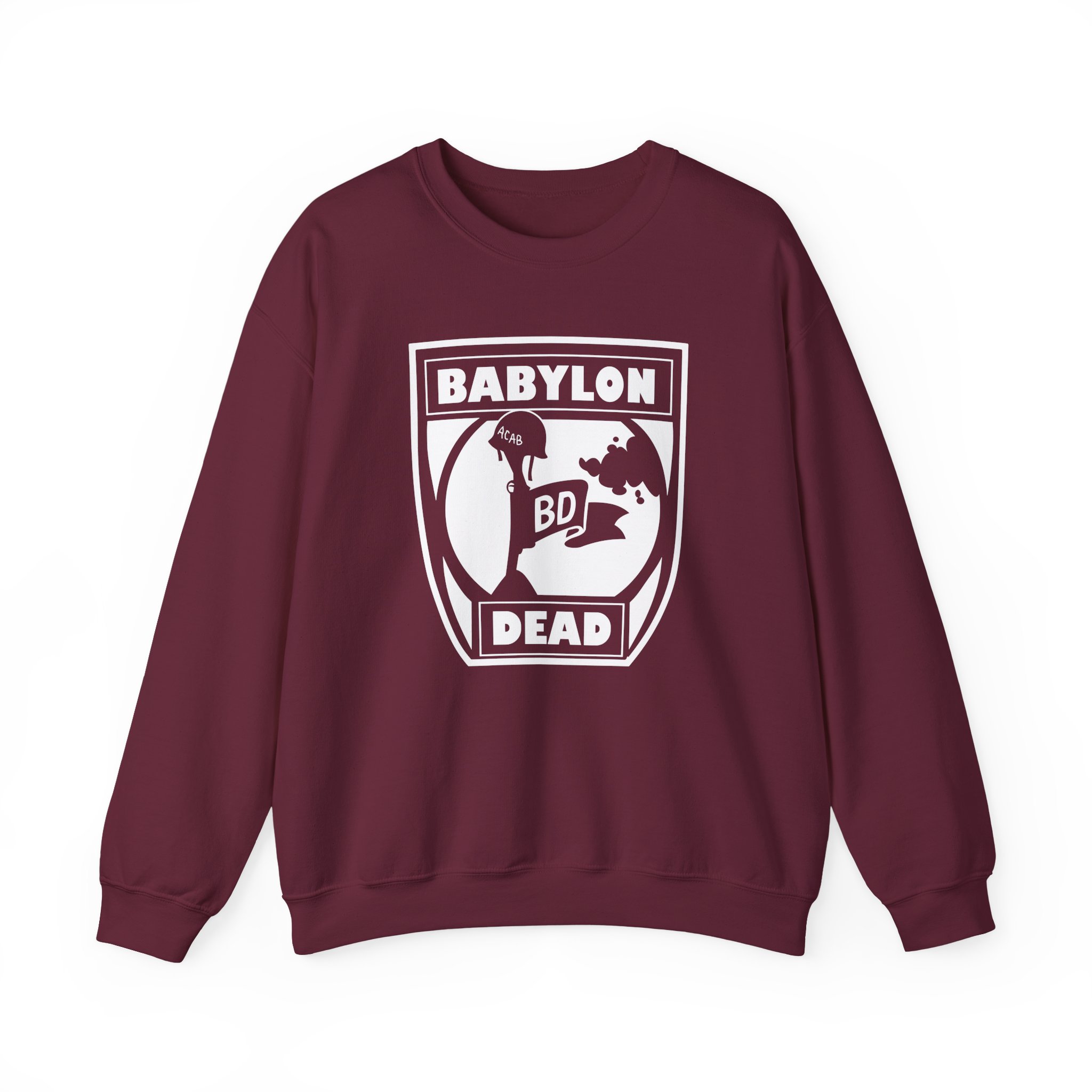 Babylon Dead Badge Unisex Heavy Blend™ Crewneck Sweatshirt - Image 3