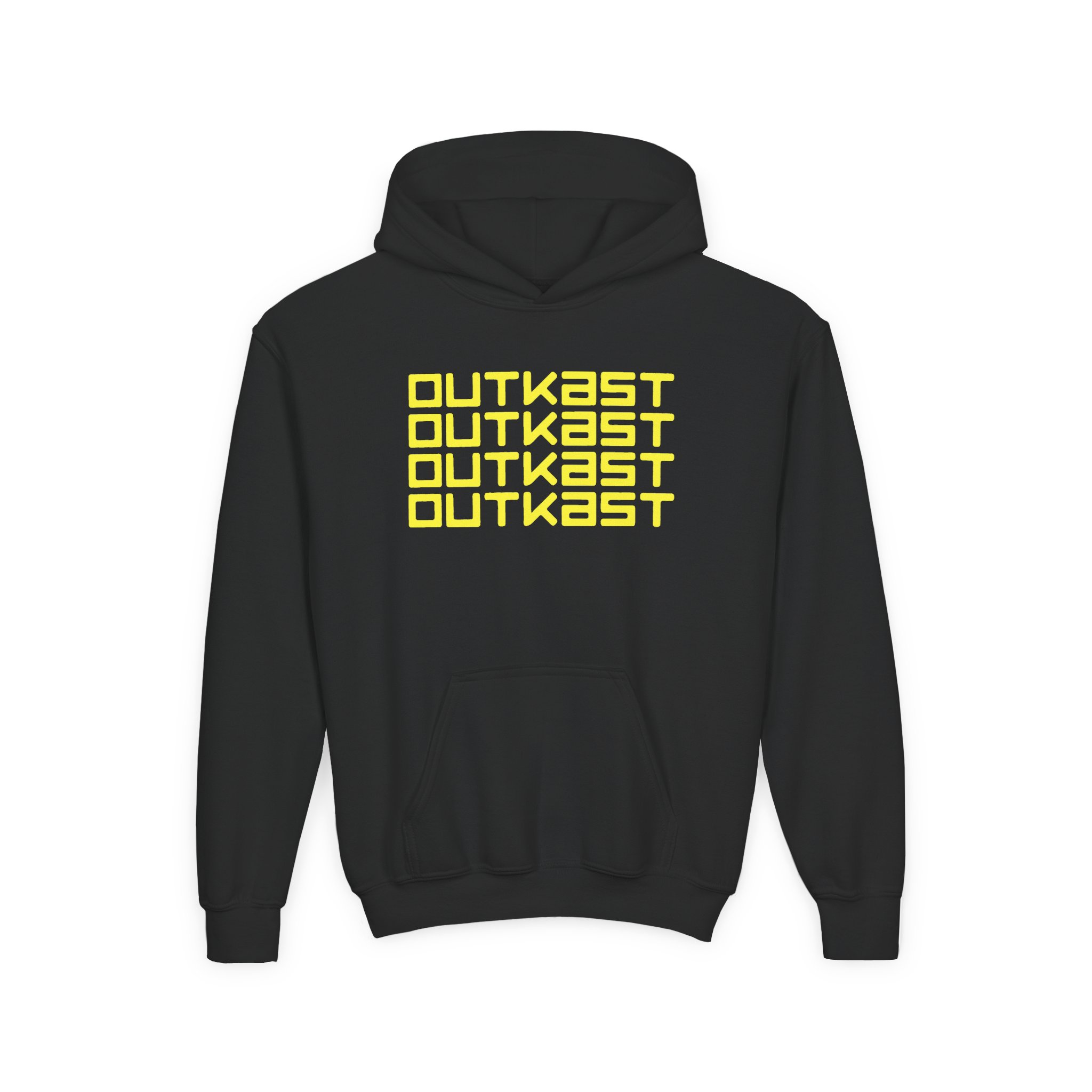 Youth Outkast Logo Repeat Heavy Blend Hooded Sweatshirt