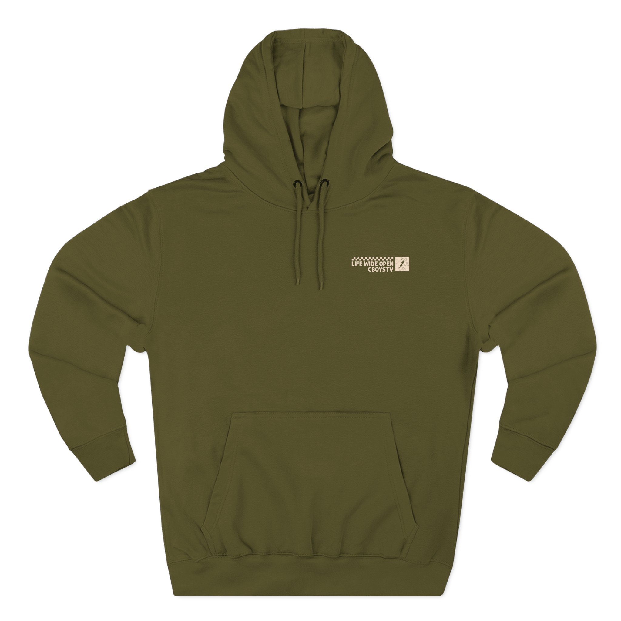 Cboystv Checkered Tournament Three-Panel Fleece Hoodie - Image 5