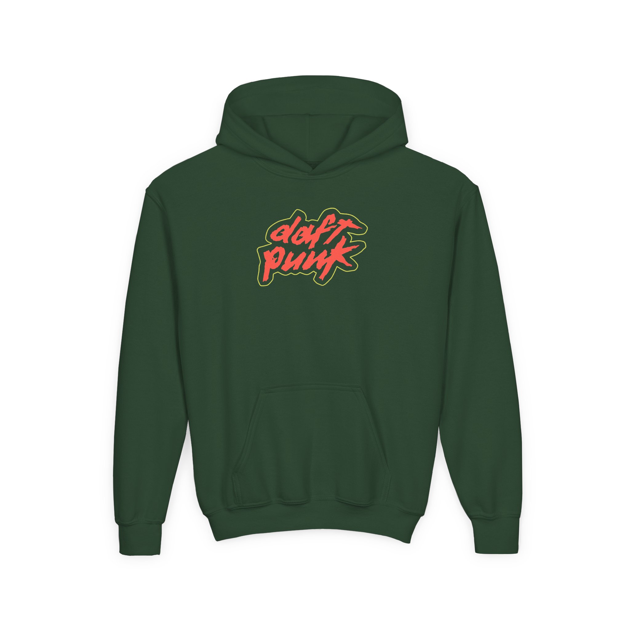 Daft Punk Youth Heavy Blend Hooded Sweatshirt - Image 3