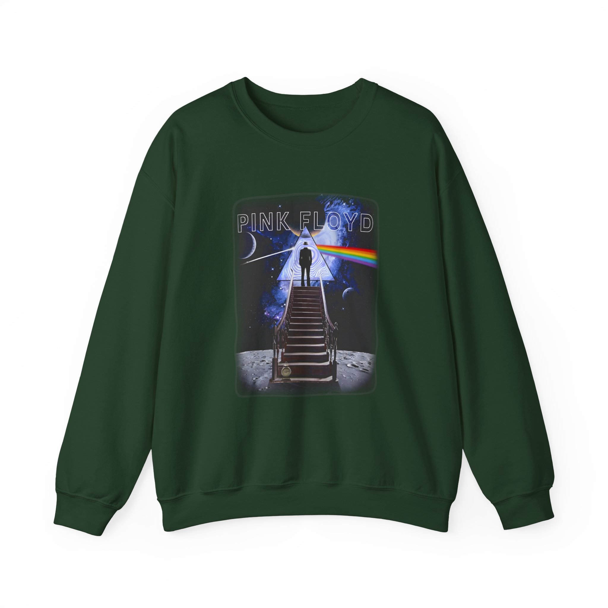 Pink Floyd Stairway to the Moon Unisex Heavy Blend™ Crewneck Sweatshirt - Image 5