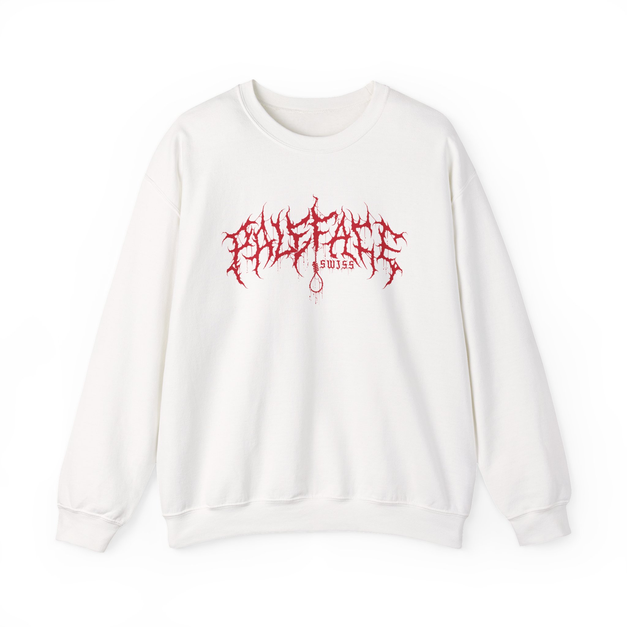 Paleface Swiss This World is Unisex Heavy Blend™ Crewneck Sweatshirt - Image 3